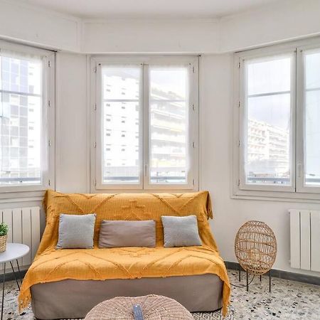 L29 Lenval Beach At 1Min Walk To Sea Front Ac Balcony Niza Exterior foto