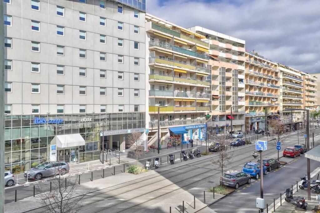 L29 Lenval Beach At 1Min Walk To Sea Front Ac Balcony Niza Exterior foto