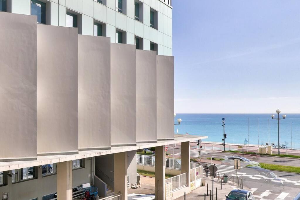 L29 Lenval Beach At 1Min Walk To Sea Front Ac Balcony Niza Exterior foto