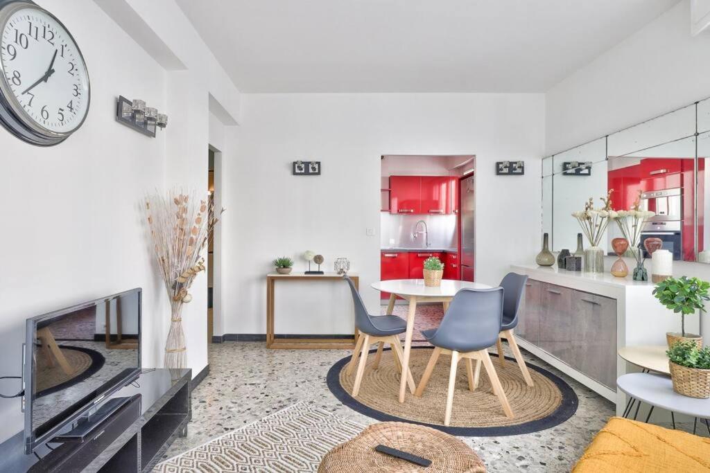 L29 Lenval Beach At 1Min Walk To Sea Front Ac Balcony Niza Exterior foto